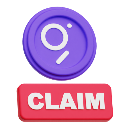 The Graph Claim  3D Icon
