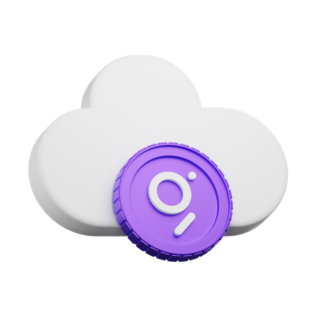 The Graph Cloud  3D Icon