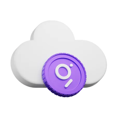 The Graph Cloud  3D Icon
