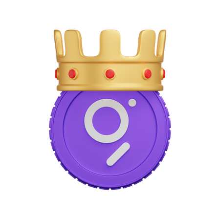 The Graph Crown  3D Icon