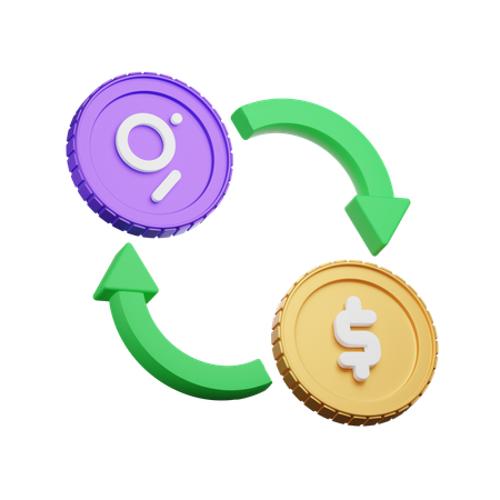 The Graph Exchange  3D Icon