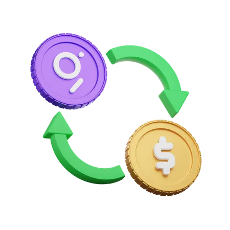 The Graph Exchange  3D Icon