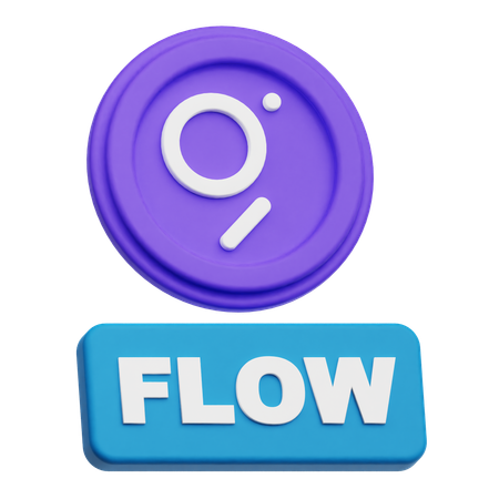 The Graph Flow  3D Icon