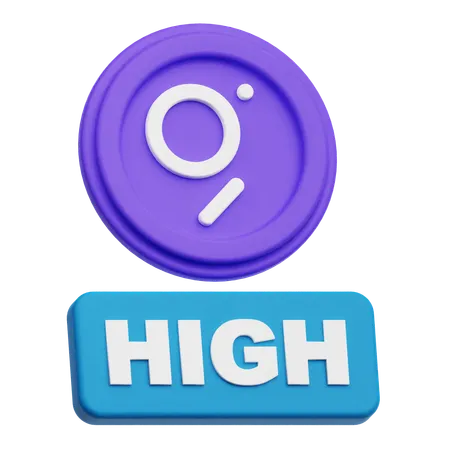 The Graph High  3D Icon