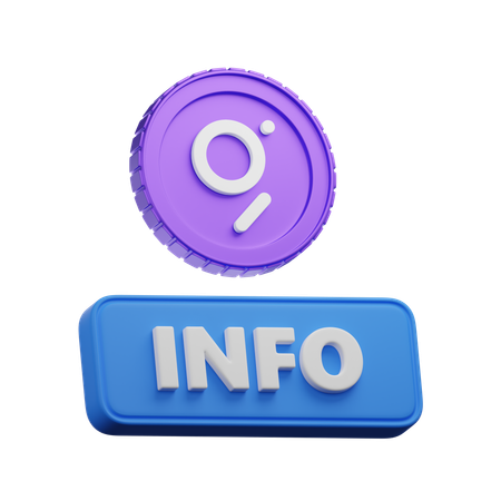 The Graph Info  3D Icon