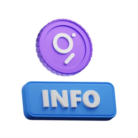 The Graph Info  3D Icon