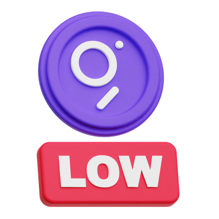 The Graph Low  3D Icon