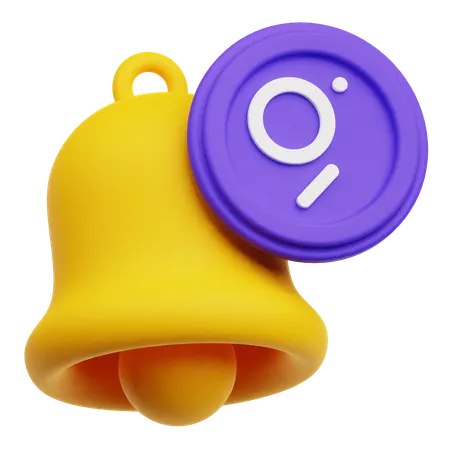 The Graph Notification  3D Icon