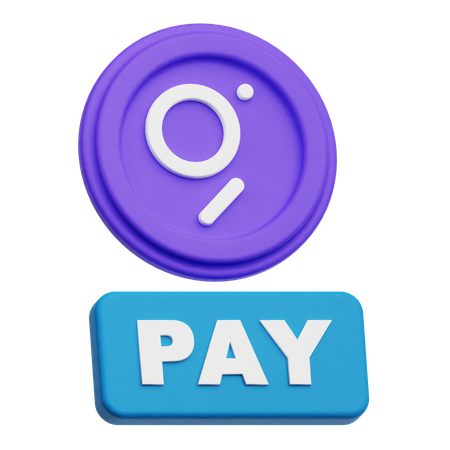 The Graph Pay  3D Icon