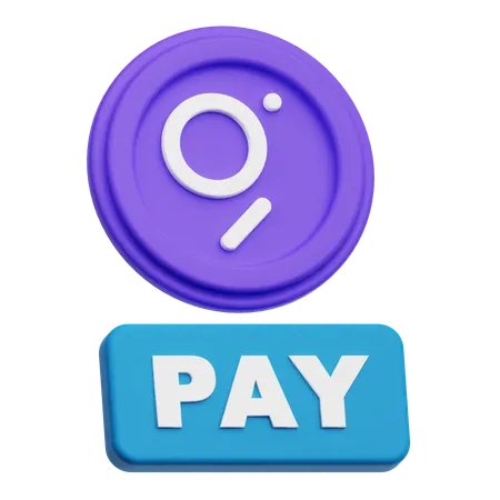 The Graph Pay  3D Icon