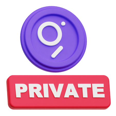 The Graph Private  3D Icon