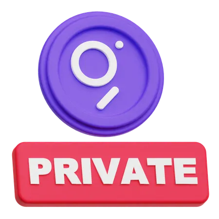 The Graph Private  3D Icon