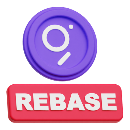 The Graph Rebase  3D Icon
