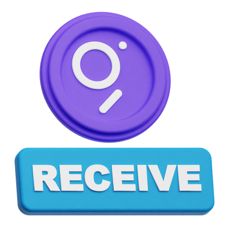 The Graph Receive  3D Icon