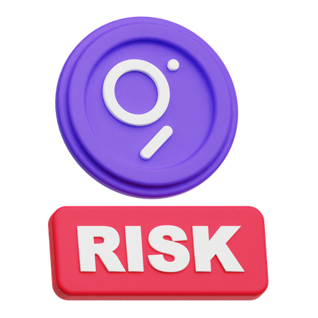 The Graph Risk  3D Icon