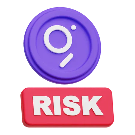 The Graph Risk  3D Icon