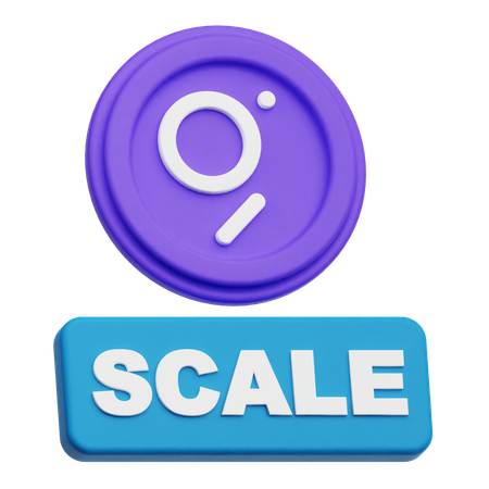 The Graph Scale  3D Icon