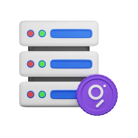 The Graph Server  3D Icon
