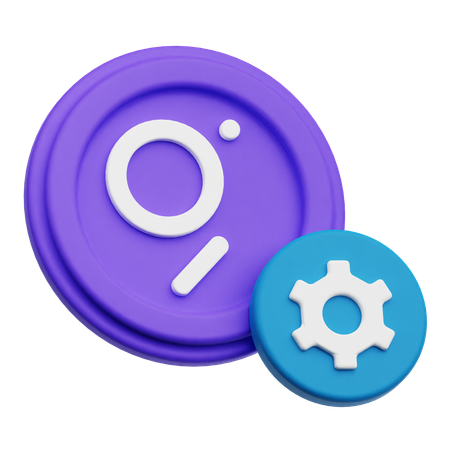 The Graph Setting  3D Icon