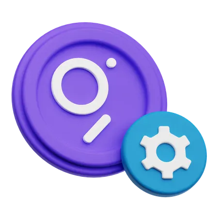 The Graph Setting  3D Icon