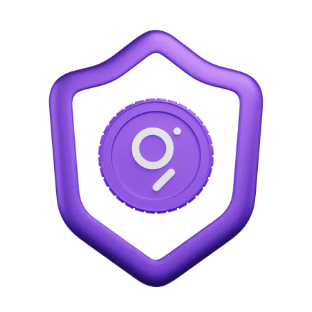 The Graph Shield  3D Icon