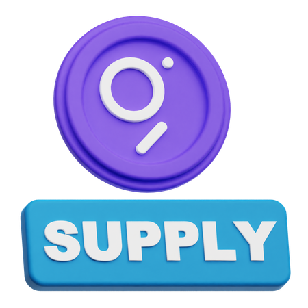 The Graph Supply  3D Icon