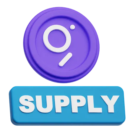 The Graph Supply  3D Icon