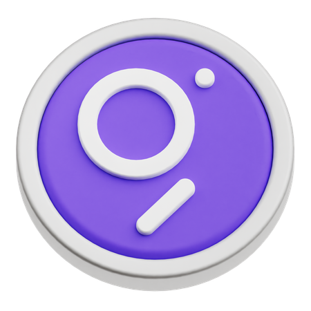The Graph Token  3D Icon