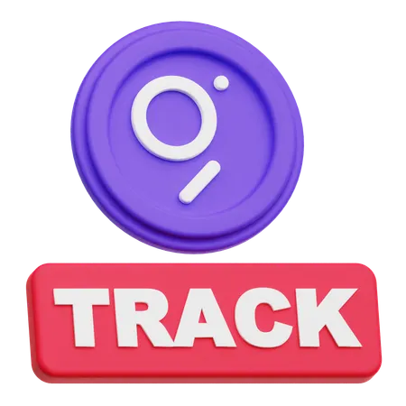 The Graph Track  3D Icon