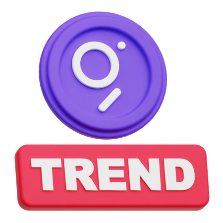 The Graph Trend  3D Icon