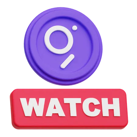 The Graph Watch  3D Icon