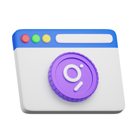 The Graph Website  3D Icon