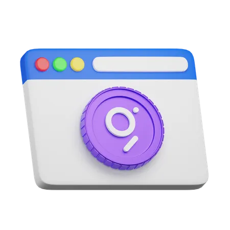 The Graph Website  3D Icon