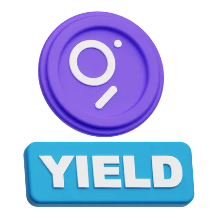 The Graph Yield  3D Icon