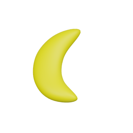 The Moon  3D Icon
