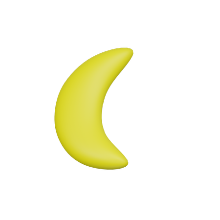 The Moon  3D Icon