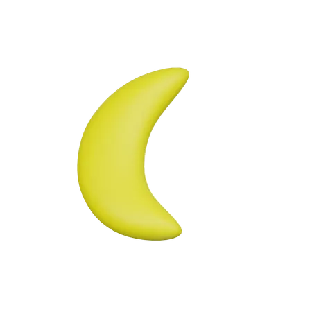 The Moon  3D Icon