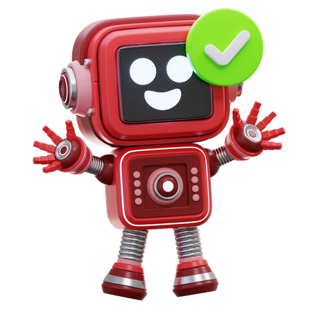 The Robot Agreed  3D Icon