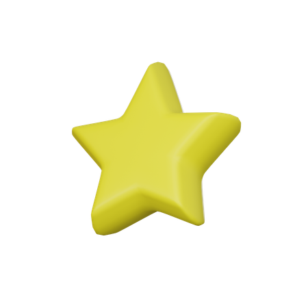 The Star  3D Icon
