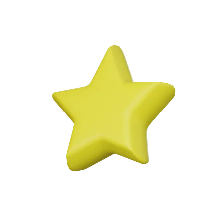 The Star  3D Icon