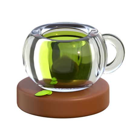 Thé vert  3D Icon