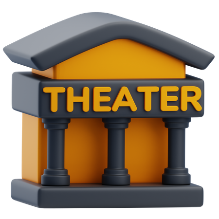 Theater  3D Icon