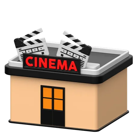 Theater  3D Icon