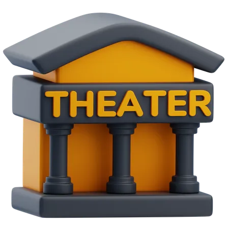 Théâtre  3D Icon