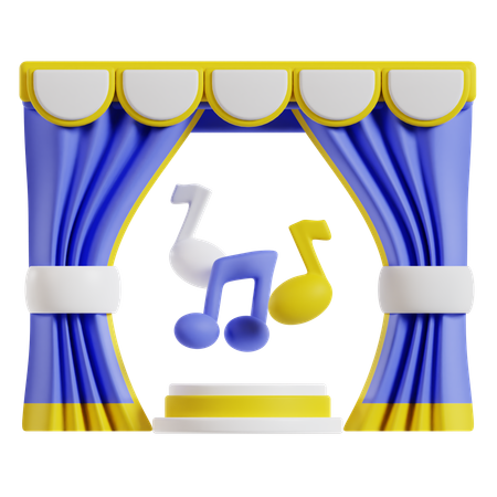 Théâtre  3D Icon