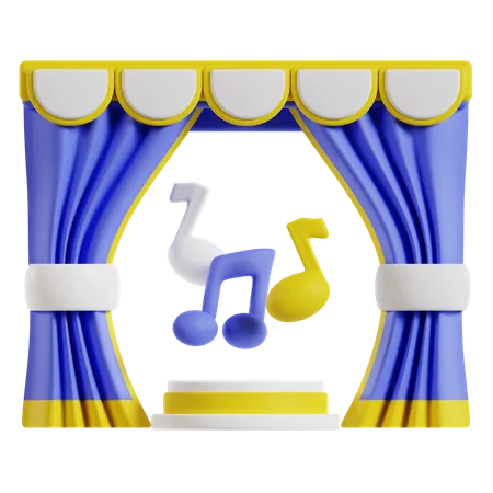 Théâtre  3D Icon