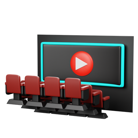 Theatre  3D Icon