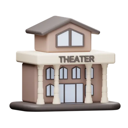 Théâtre  3D Illustration