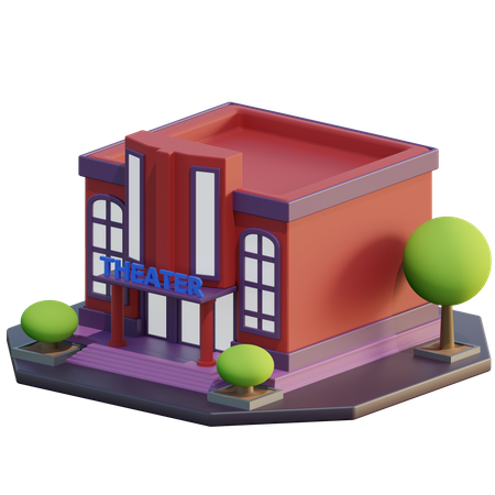 Théâtre  3D Icon