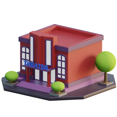 Théâtre  3D Icon